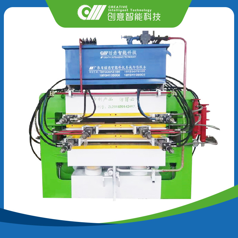 四压三拼板热压机